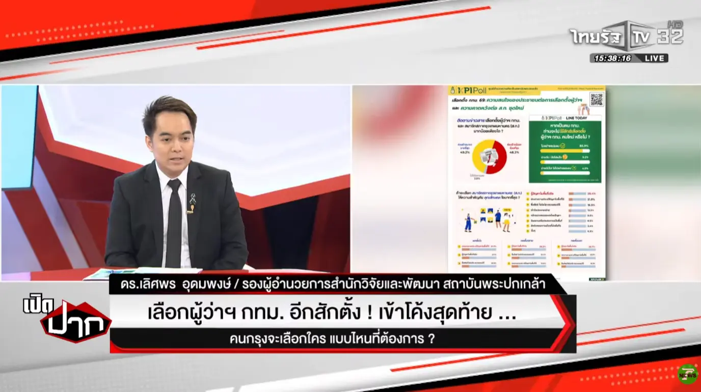 เลือกผู้ว่าฯ กทม. อีกสักตั้ง ! เข้าโค้งสุดท้าย ... คนกรุงจะเลือกใคร ?